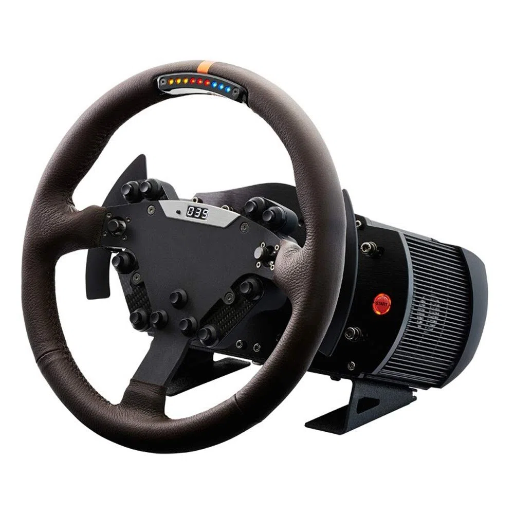WSMLA 458 Spider Racing Roue pour un jeu de volant avec vibration USB Ordinateur PC Simulation Manipulateur de contrôle de vol Compatible Windows XP/Vista 7/8/10
