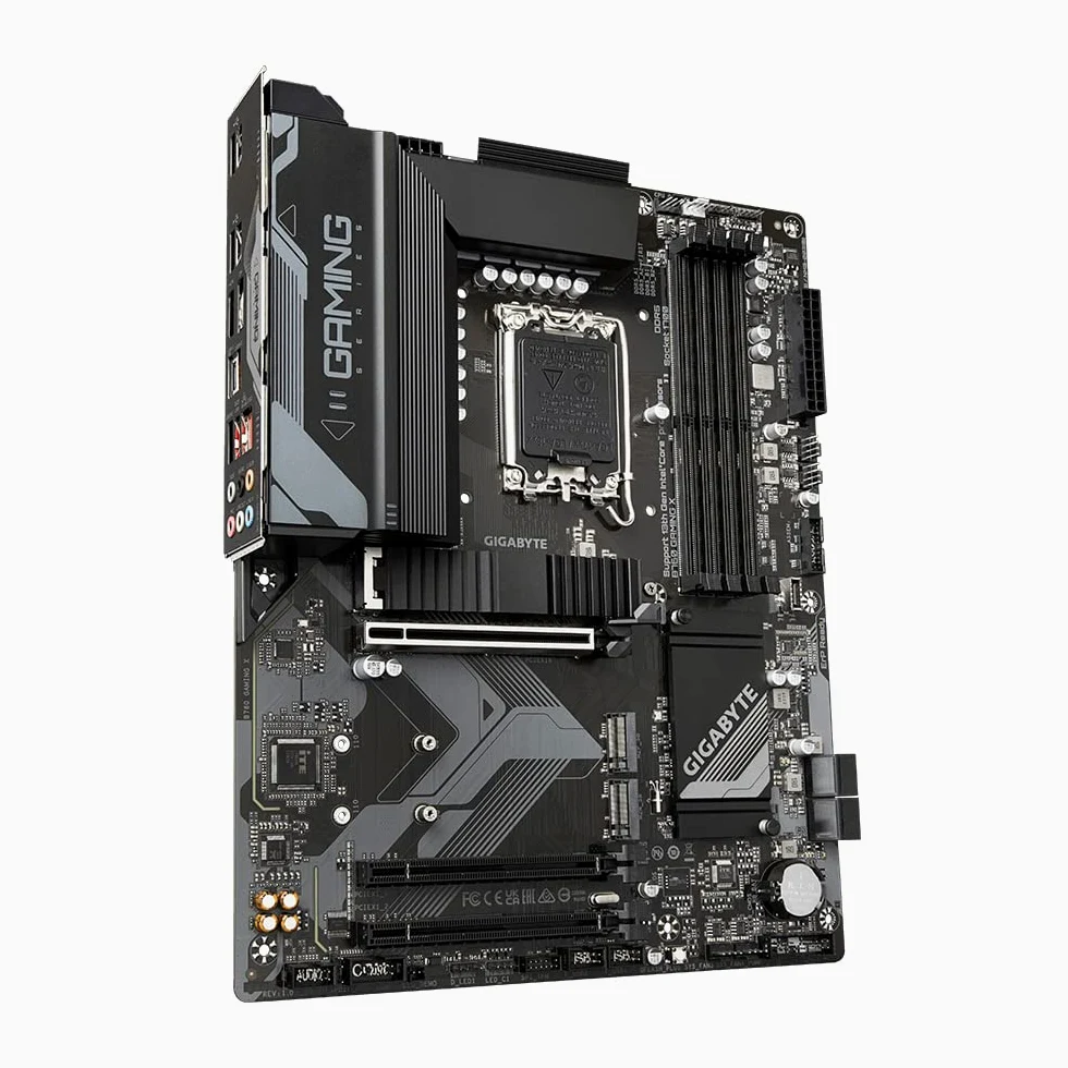 GIGABYTE B760 Gaming X Carte Mère - Compatible avec Les processeurs Intel Core 14e génération, VRM numérique 8+1+1 Phases, jusqu'à 7600MHz DDR5 (OC), 3X PCIe 4.0 M.2, 2.5GbE LAN, USB 3.2 Gen 2