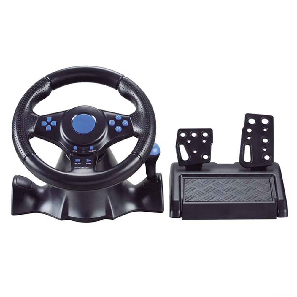 Jeu à couper le souffle réaliste avec notre volant de jeu compatible USB, s'adapte parfaitement à toutes les grandes consoles, y compris pour Switch et pour Xbox Series X (4 en 1)