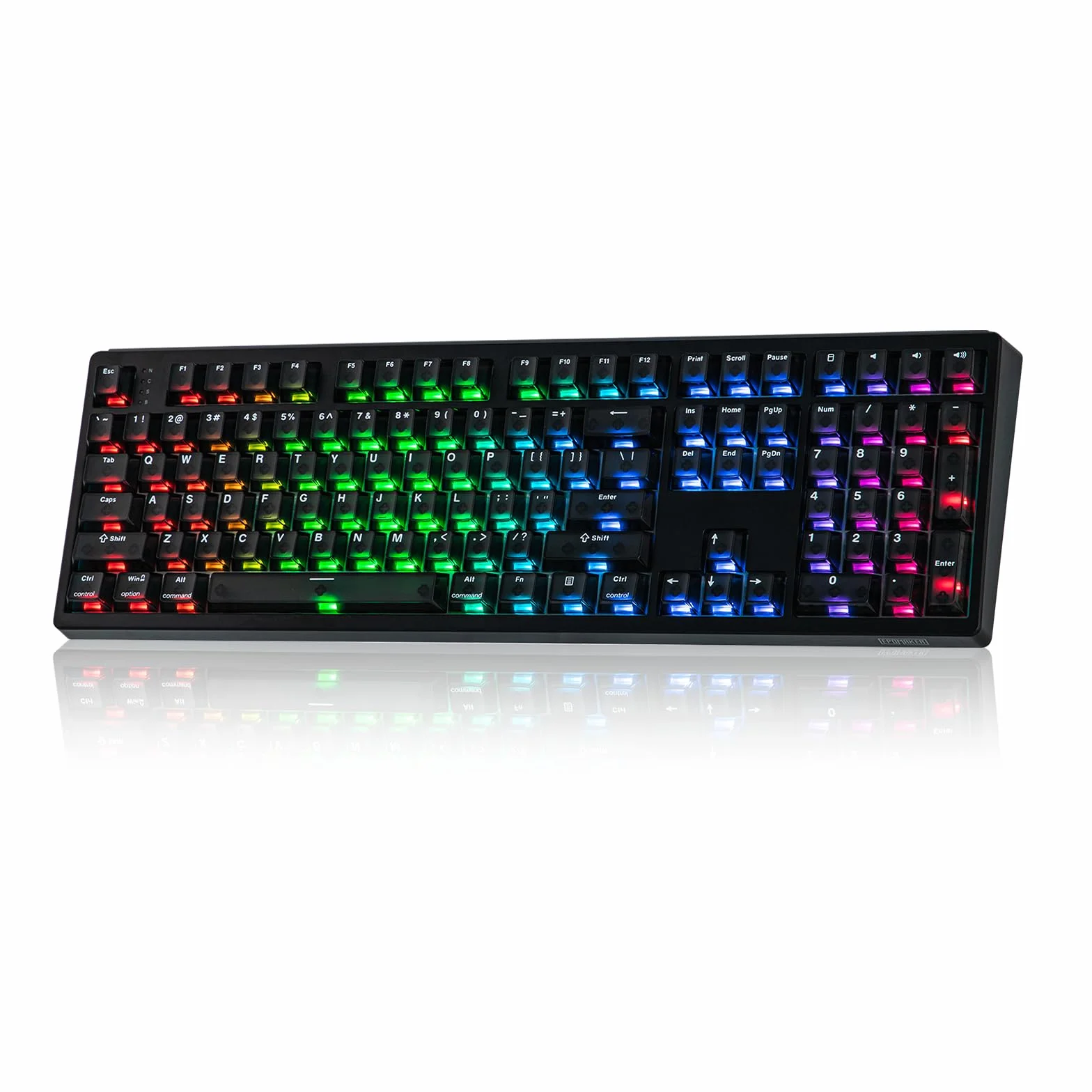EPOMAKER HE108 Clavier Gaming sans Fil, Interrogation 8K & 10000mAh,RVB
