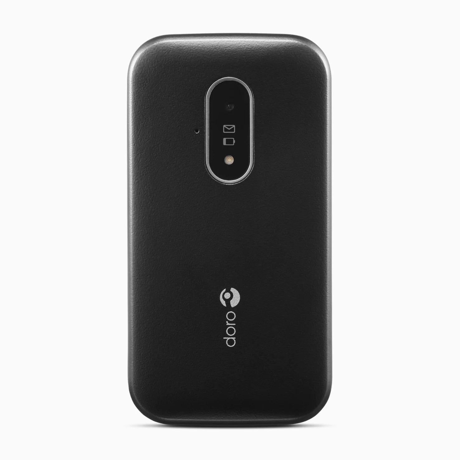Doro - 6820 - Téléphone 4G à Clapet Débloqué pour Seniors - Touches Numériques Parlantes - Caméra - Touche d'Assistance - Socle Chargeur