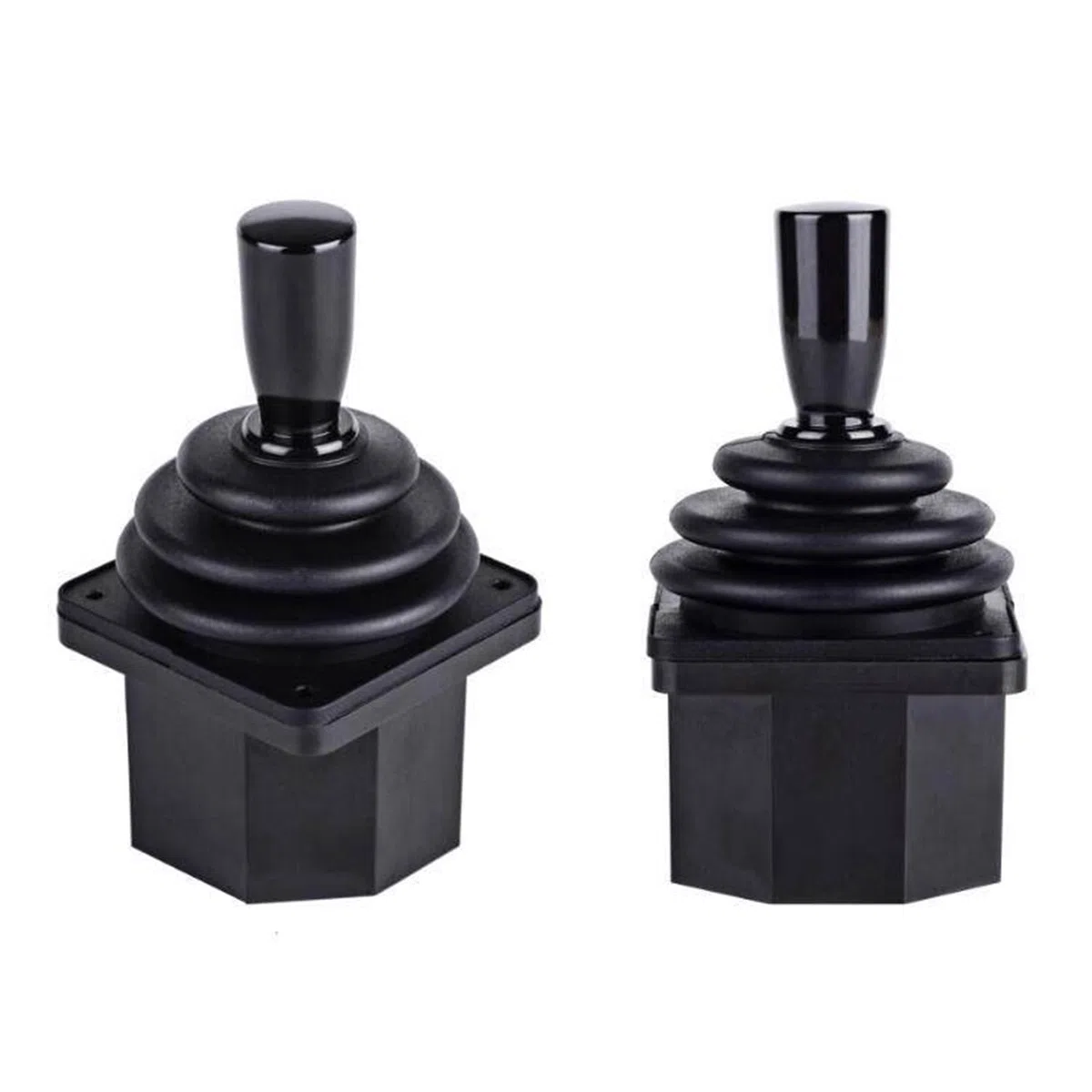 POAHNCU Manette Joystick, Industriel Avec Commande Électrique Et Bascule À Effet Hall Deux Axes Limite Droite SMC45D,pour le générateur d'images(Output RS232,12V_CROSS)