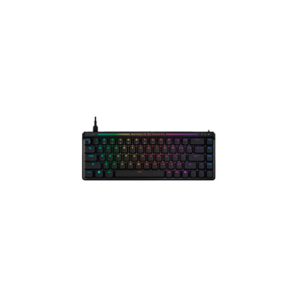 ASUS ROG Falchion Ace HFX Clavier de Gaming analogique 65%, interrupteurs magnétiques ROG HFX, Prise de Vue Rapide, pavé Tactile, 8000 Hz, Amortissement à Cinq Couches, Coque, Touches ABS, QWERTY