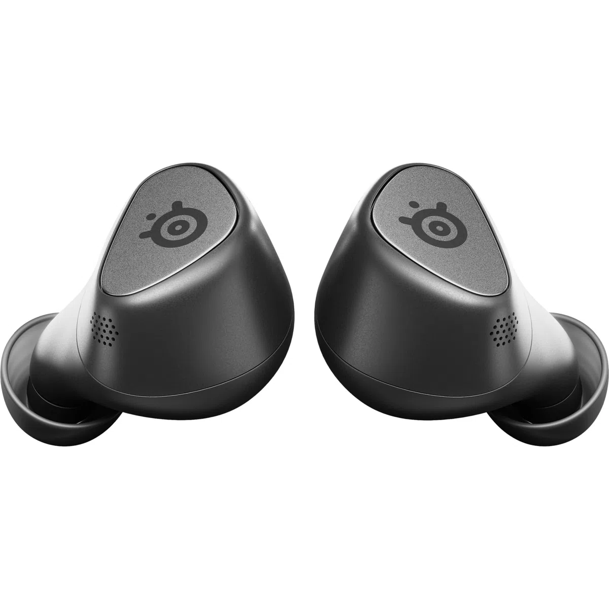 SteelSeries Arctis GameBuds™ pour PlayStation - Écouteurs gaming sans fil - 2,4GHz + BT 5.3 - ANC/Transparence - Résistance à l’eau IP55 - Batterie de 40 H - Recharge sans fil - PS5, PC, Switch,mobile