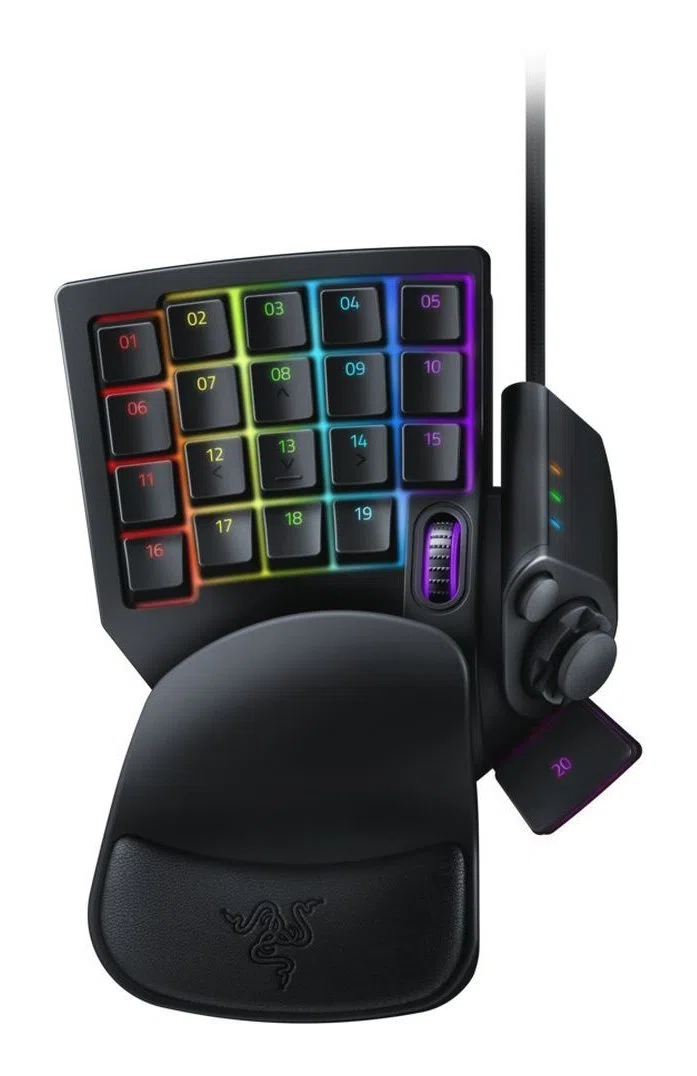 Razer Tartarus V2 - Pavé numérique Gaming (32 boutons programmables - RGB personnalisable - Macros programmables) - Noir & Basilisk V3 - Souris de Jeu Filaire : capteur Optique 26K DPI - Noir