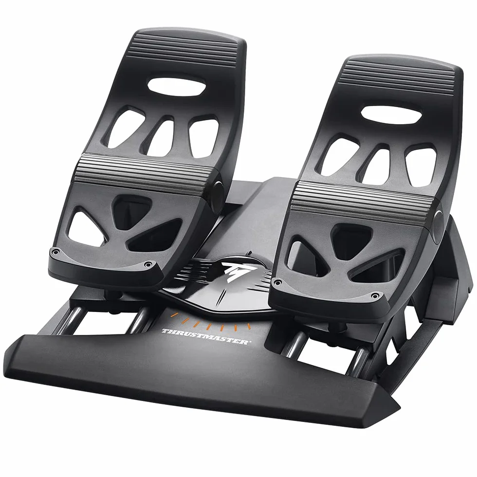 Thrustmaster TFRP T.Flight Rudder Pedals - PS5, XBOX y PC TCA Quadrant Add-On Airbus Edition - Manette des gaz - PC
