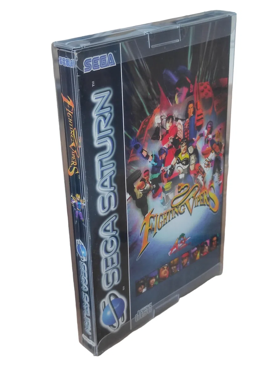 Link-e : 10 X Boitier de Protection en Plastique Compatible avec Boite de Jeu sur Console Sega Saturn