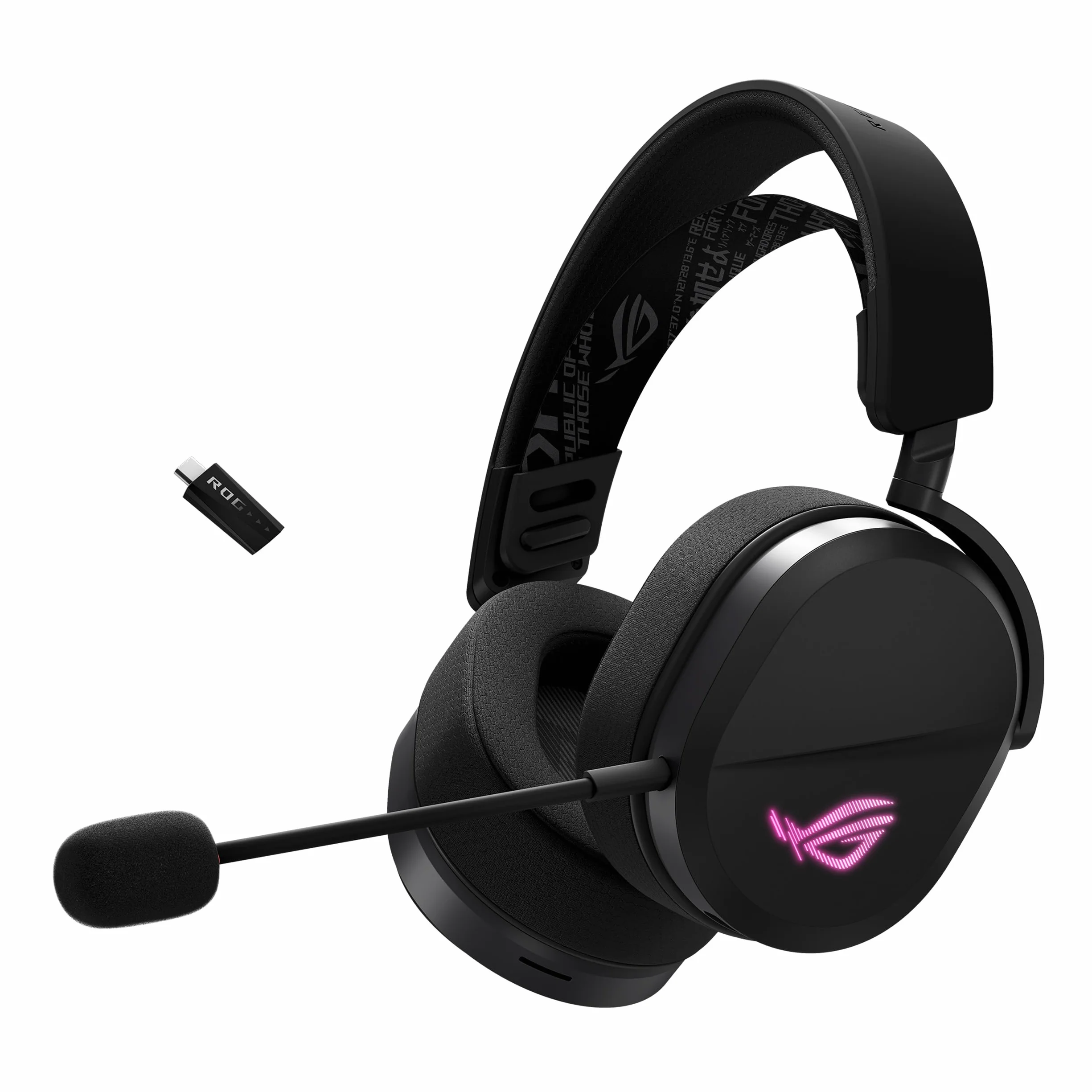 ASUS ROG Pelta Casque de Jeu sans Fil avec Micro détachable Noir