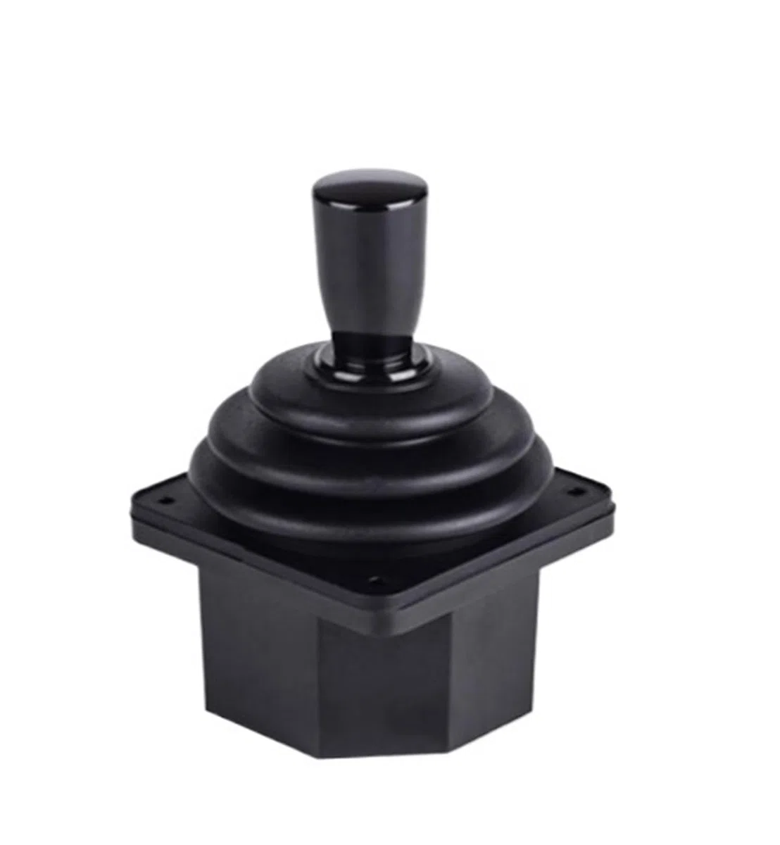SMC45D Manette de Commande Industrielle à Deux s à Bascule à Effet Hall, limiteur Droit, poignée de Commande électrique(5V,Output 0.3-4.7V)
