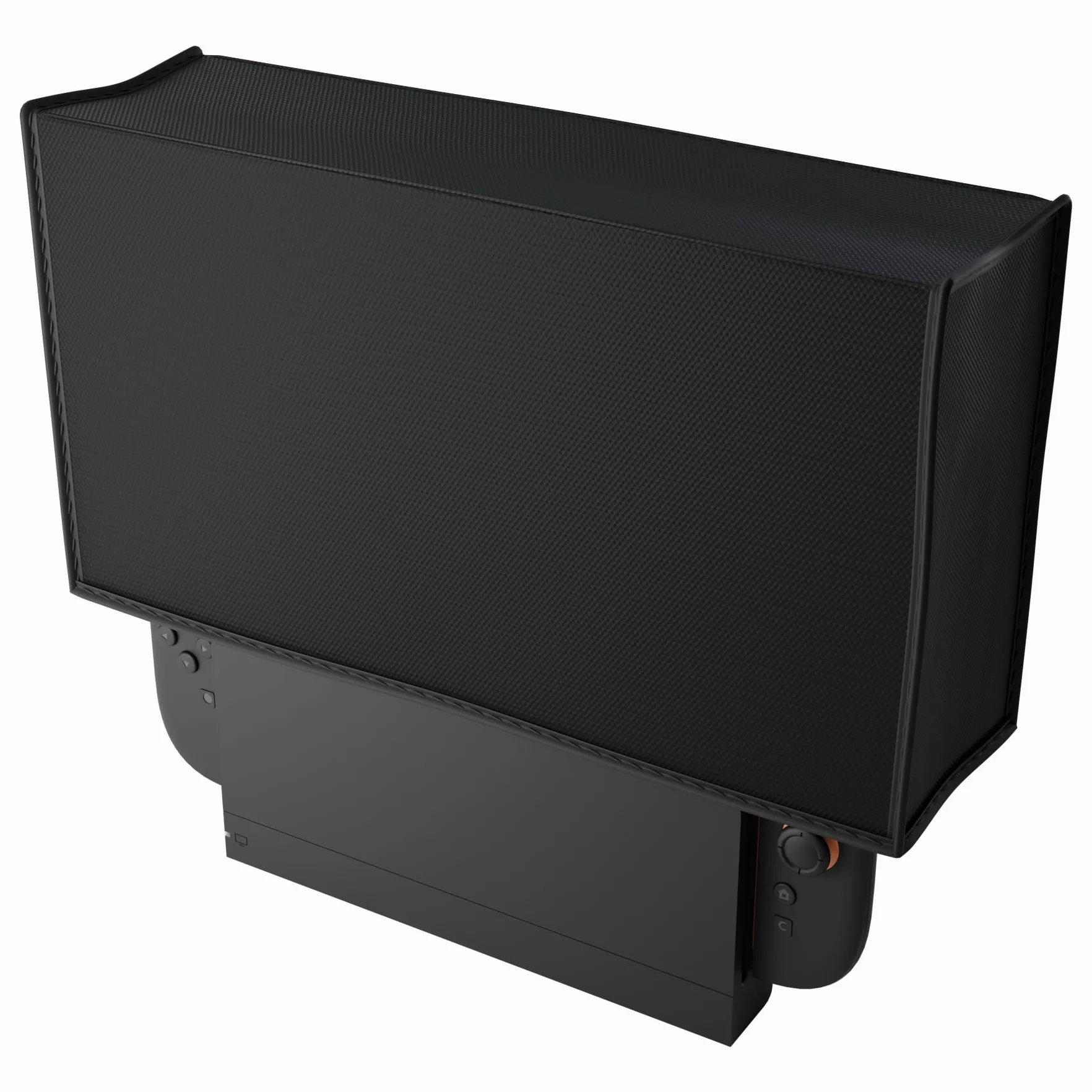 PlayVital Housse Anti-Poussière pour Nintendo Switch 2 Console Cache Protection Accessoires,Cover Anti-Rayures Étanche pour Nintendo Switch 2 Chargeur Dock-Noir