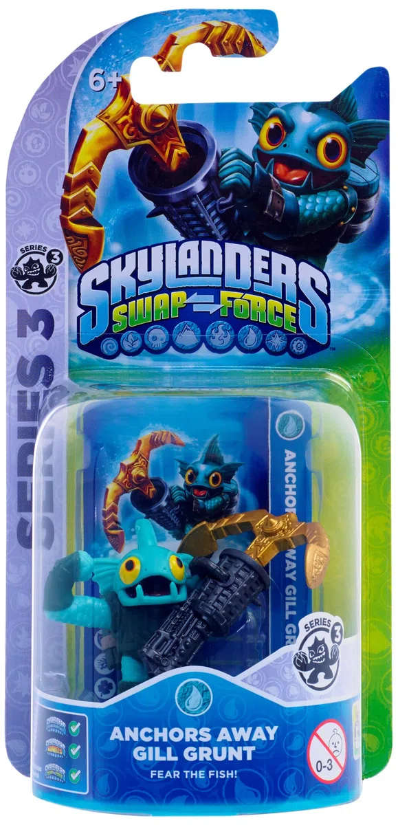 Figurine Skylanders : Swap Force - Anchors Away Gill Grunt