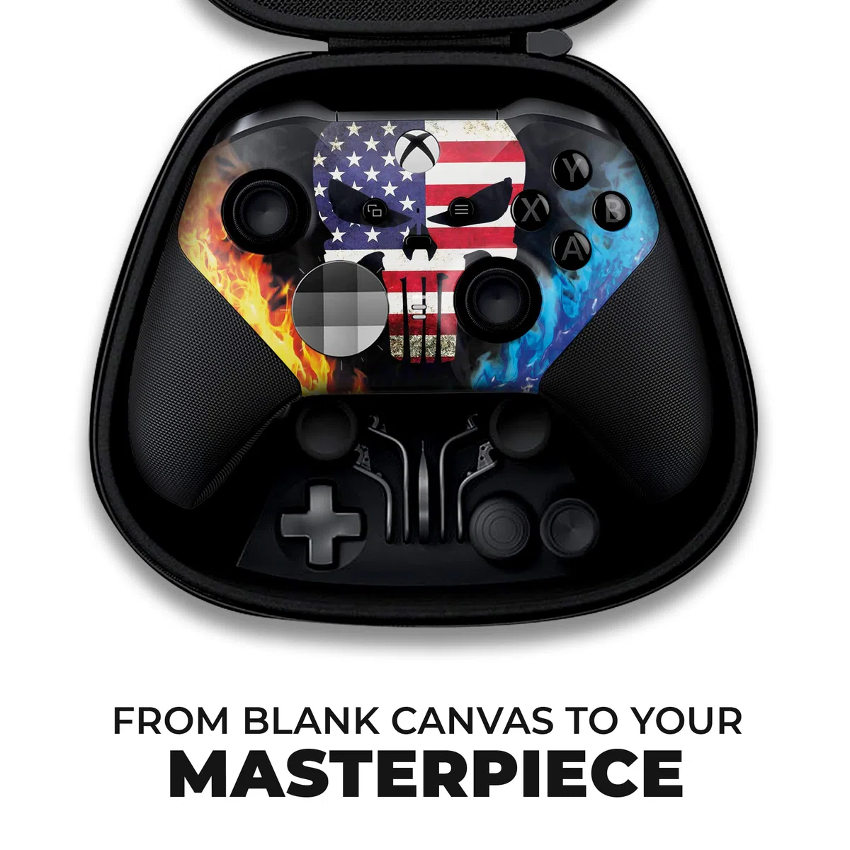 Manette Xbox Elite Series 2 compatible avec Xbox One, Xbox Series X, Xbox Series S. Tous les accessoires originaux sont inclus.