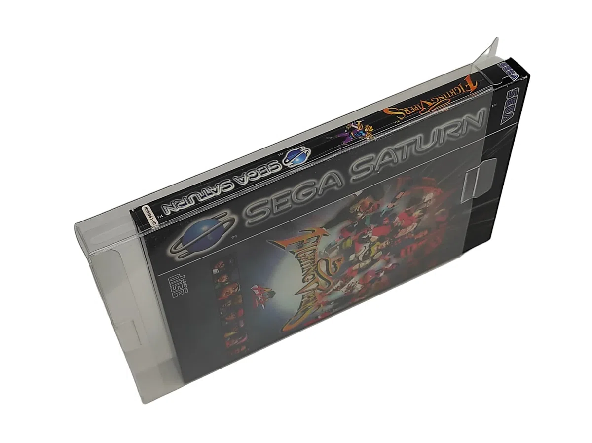 Link-e : 10 X Boitier de Protection en Plastique Compatible avec Boite de Jeu sur Console Sega Saturn