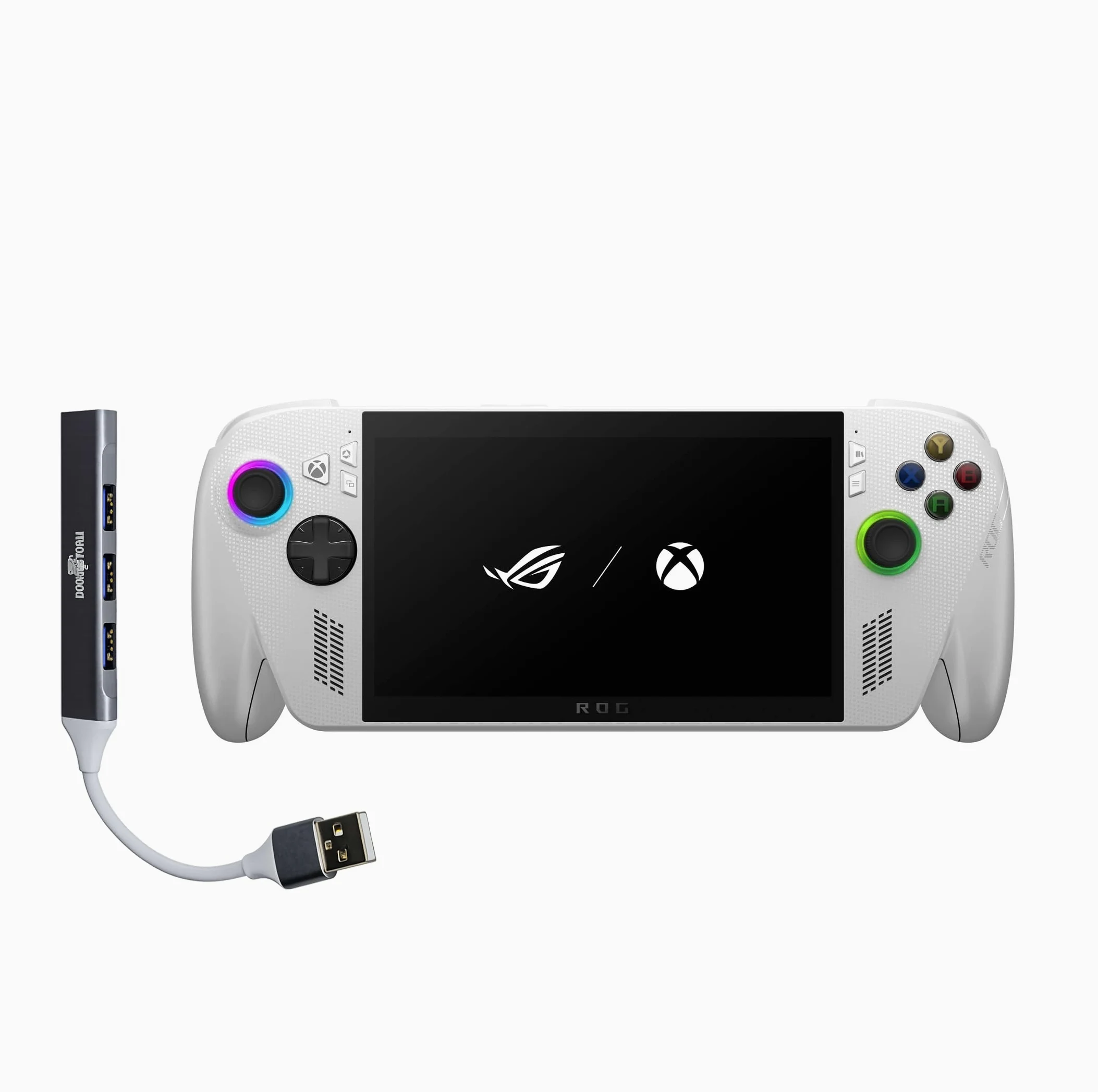 ASUS ROG Xbox Ally Gaming Portable Écran tactile IPS 7" 120 Hz (AMD Ryzen Z2 A, 16 Go LPDDR5X, 512 Go SSD, carte graphique AMD RDNA 2, empreintes digitales, WiFi 6E, Bluetooth 5.4, Win 11 Home) avec