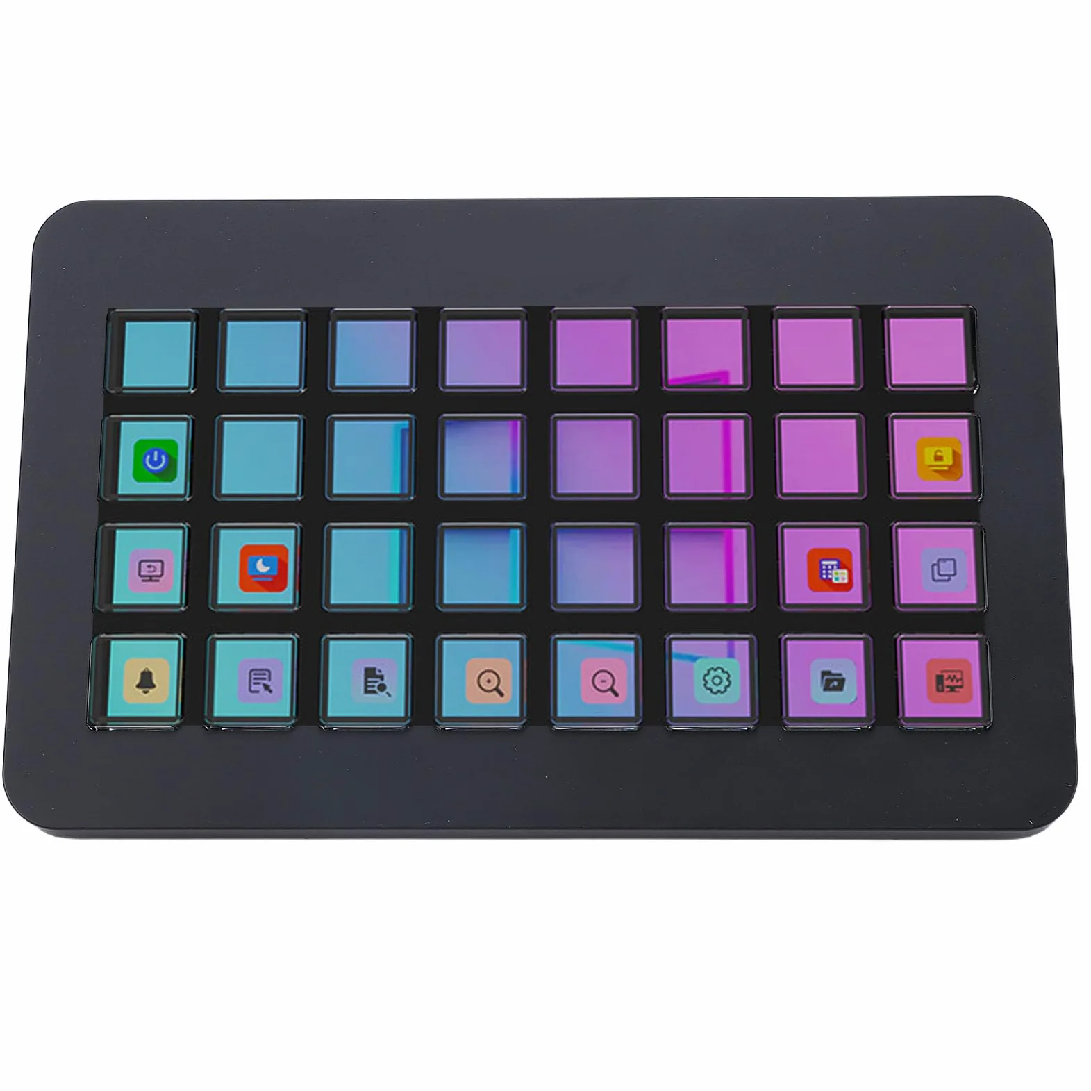 banapoy Contrôleur de Flux, Contrôleur de Studio de Pont de Contrôle de Flux à 32 Touches Macro, Clavier de Contrôle de Streaming Programmable, pour Diffusion en Direct sur PC (2)