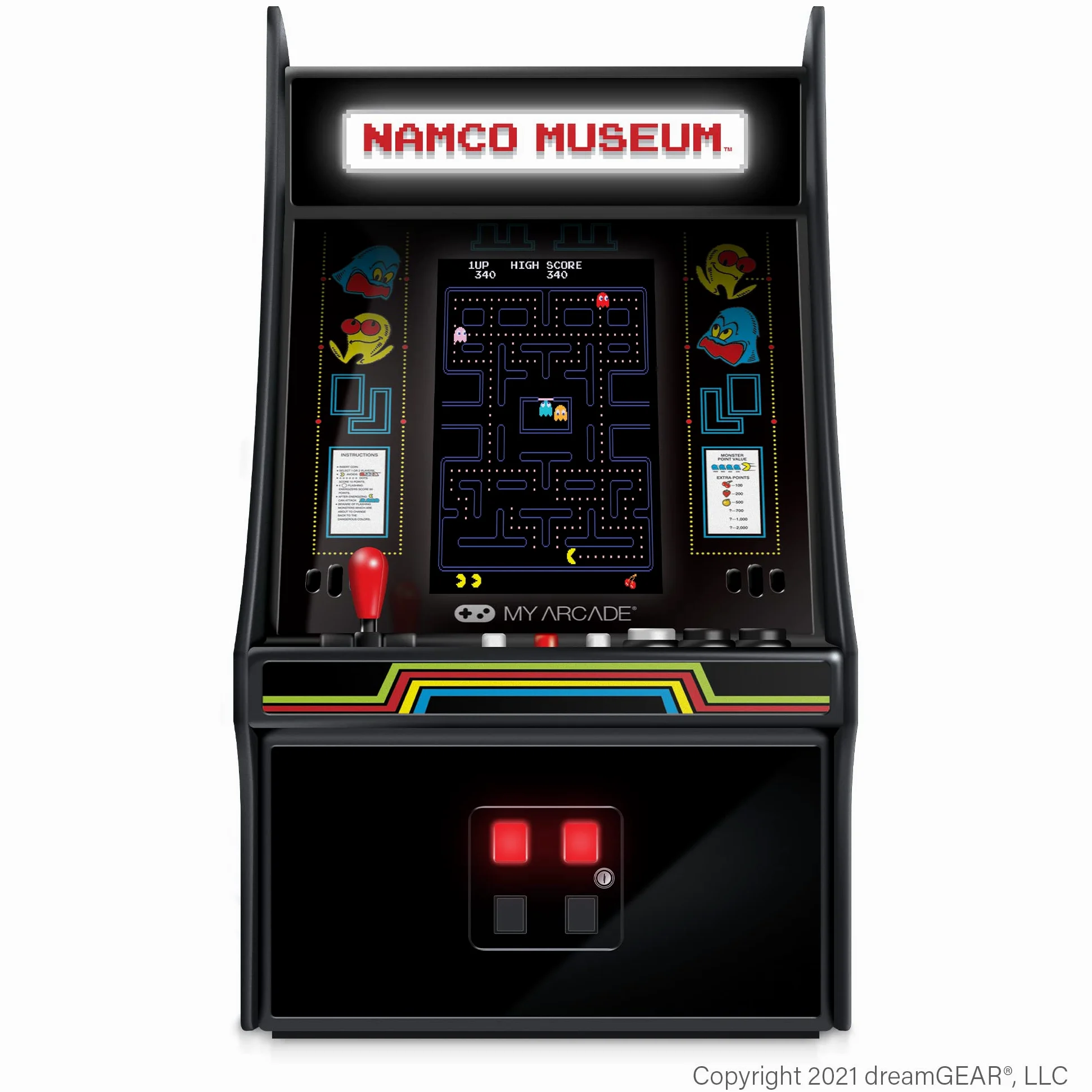 MY ARCADE - Mini Player Bandai Namco Museum Hits - Mini Borne Retro - 20 Jeux en 1