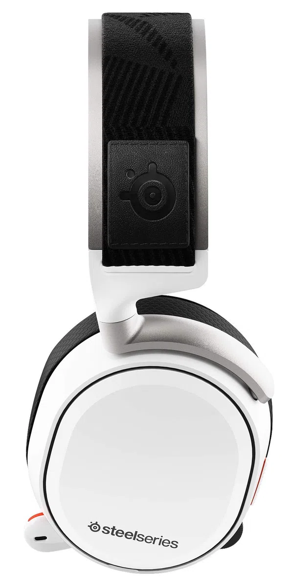 SteelSeries Arctis Pro Wireless - Casque Gaming - Pilotes d’enceintes haute résolution - Sans fil double (2,4 G & Bluetooth) - Système à batteries doubles - Blanc