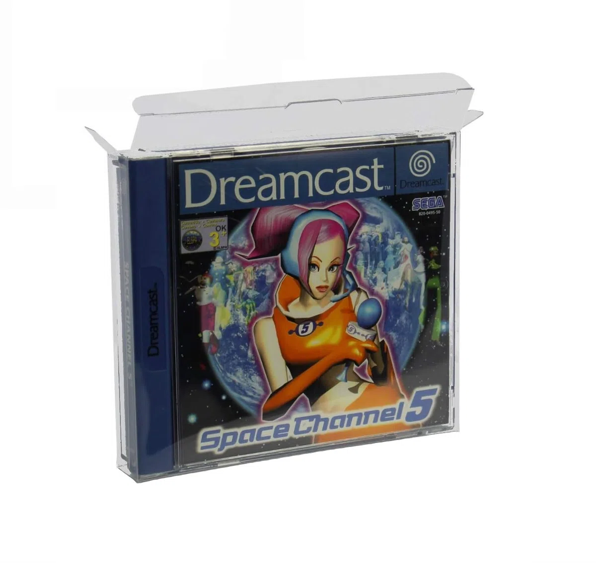 Link-e : 10 X Boitier de Protection en Plastique Compatible avec Boite de Jeu sur Console SEGA Dreamcast