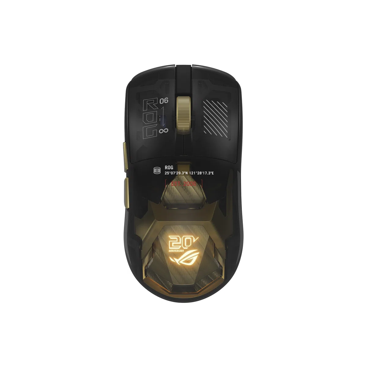 ASUS ROG Harpe II Extreme 20 – Souris Gaming sans Fil 8K AimPoint 65K