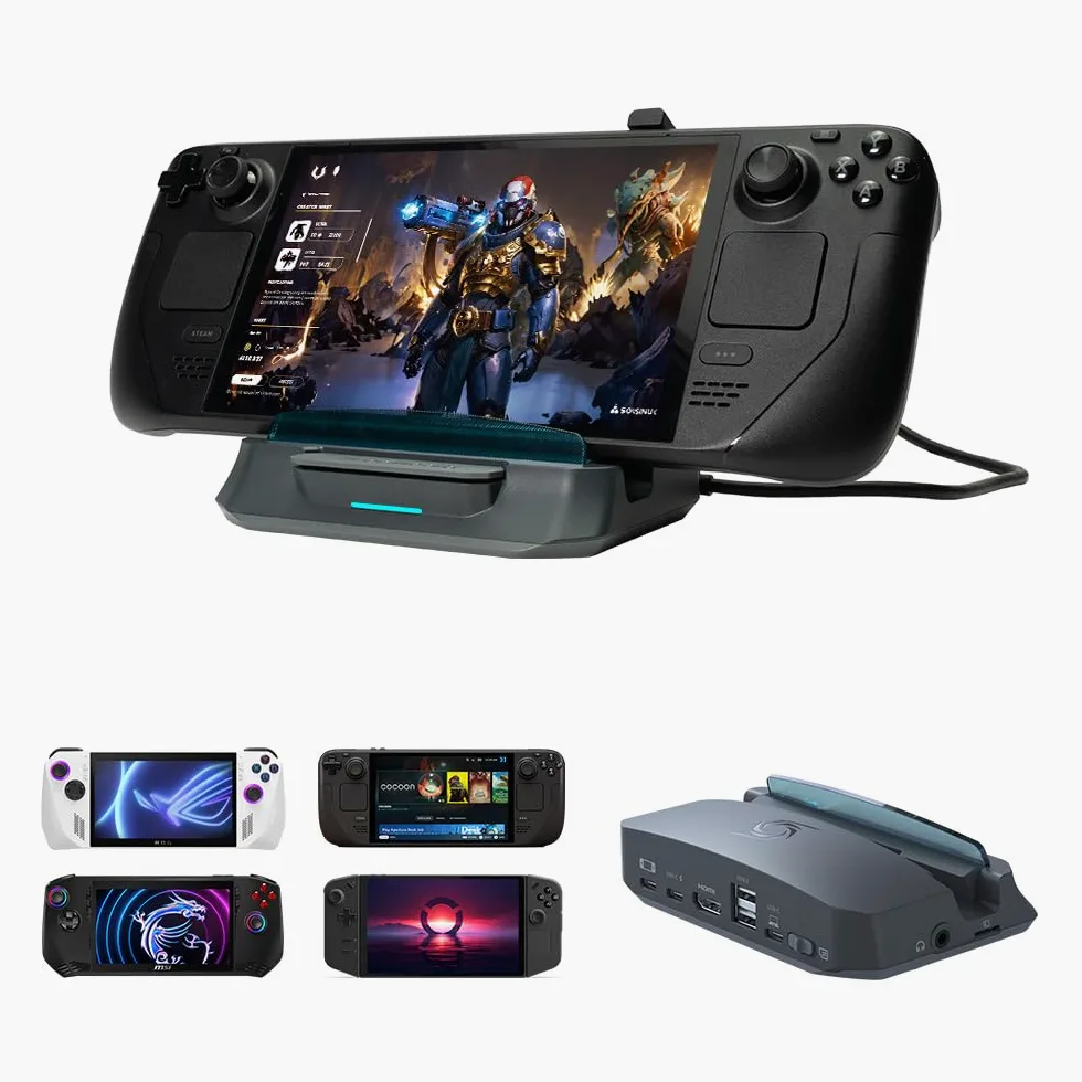 AVerMedia X'TRA GO GC515 HDMI 4K@60Hz, Chargement USB-C, Capture Vidéo pour Steam Deck, ROG Ally, Legion Go, MSI Claw, Switch, iPhone, iPad
