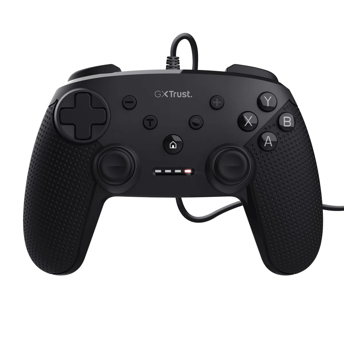 GXTrust Trust Gaming GXT 541 Muta Manette PC Gamer Filaire, 75% Matériaux Recyclés, Câble USB 3m, 15 Boutons, Retour de Vibration, Joystick Gamepad pour Ordinateur, Portable, Jeux, Windows 10/11