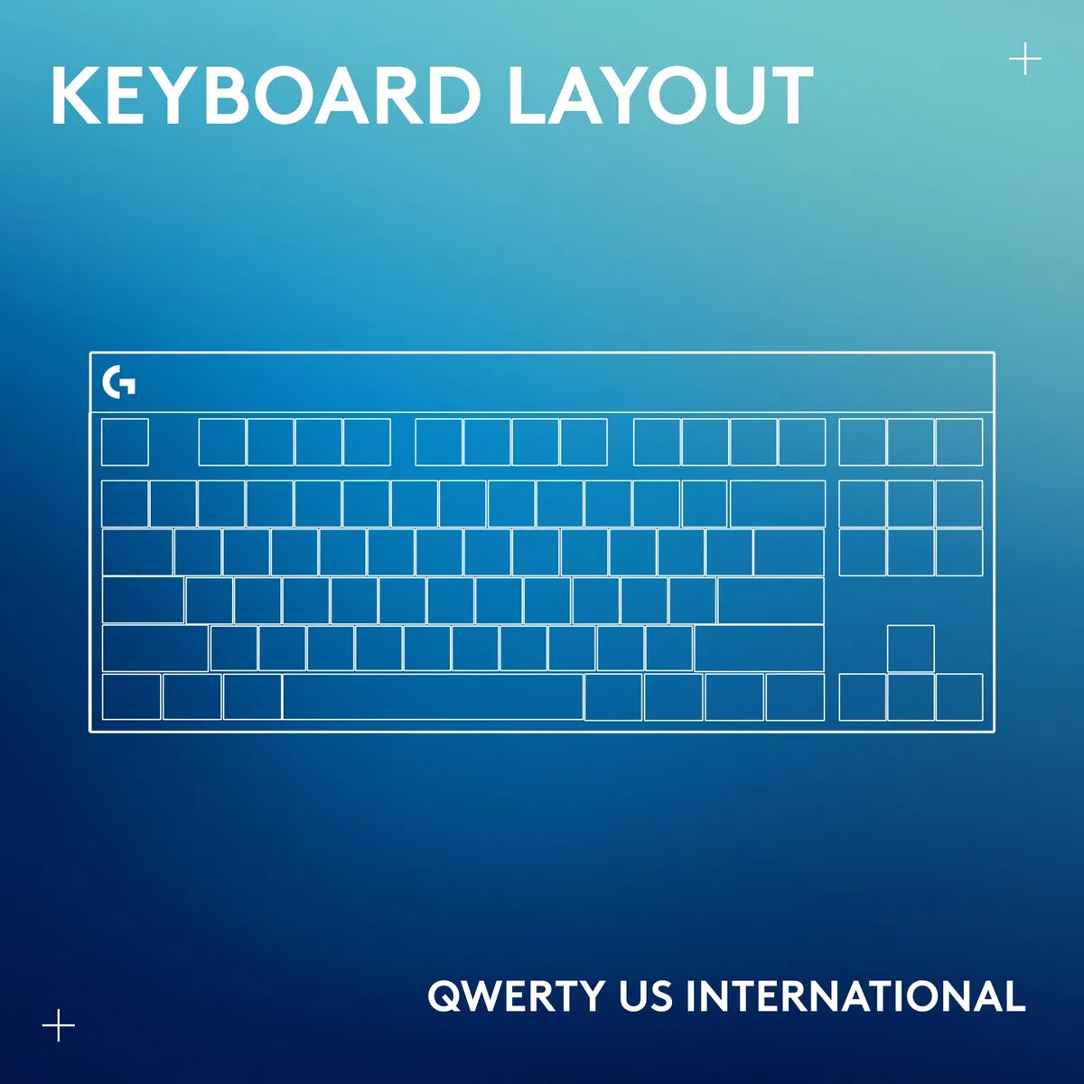 Logitech G316 X 98 Clavier Gaming, fréquence de Rapport de 8 kHz, commutateurs tactiles remplaçables à Chaud, Structure à Joints d'étanchéité, écran matriciel LED et molette, US INT'L QWERTY