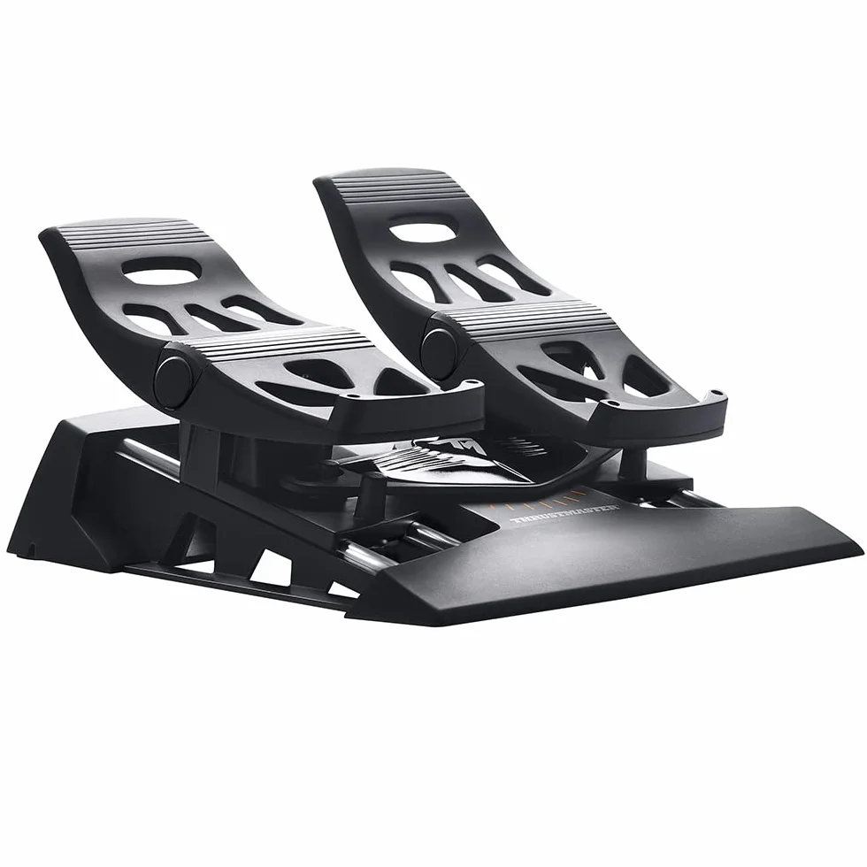 Thrustmaster TFRP T.Flight Rudder Pedals - PS5, XBOX y PC TCA Quadrant Add-On Airbus Edition - Manette des gaz - PC