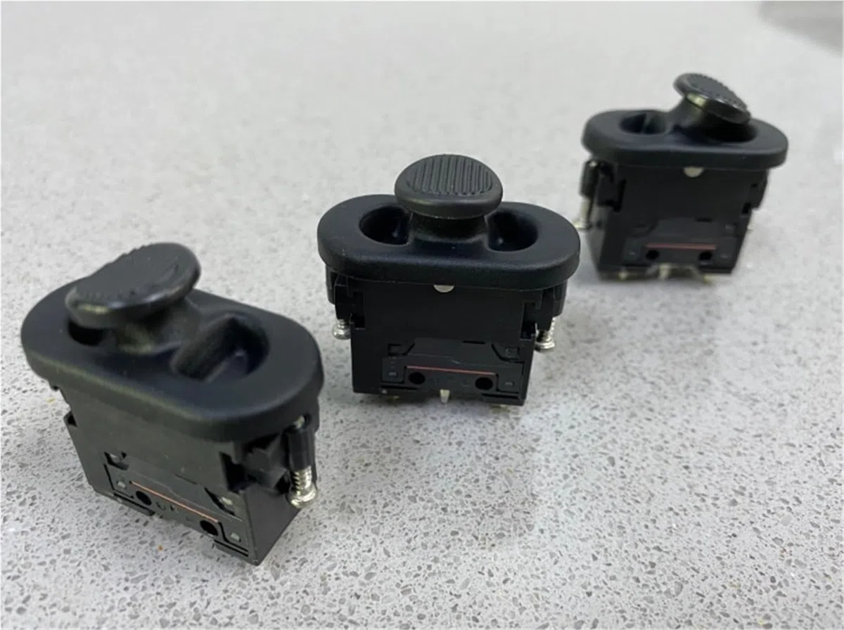 Manette Joystick, Poignée À Capuchon Rond En Forme De Bateau SMC106A Avec Réinitialisation Automatique Intégrée,pour le générateur d'images(3-speed hold - 5V output 0.5-4.5V)