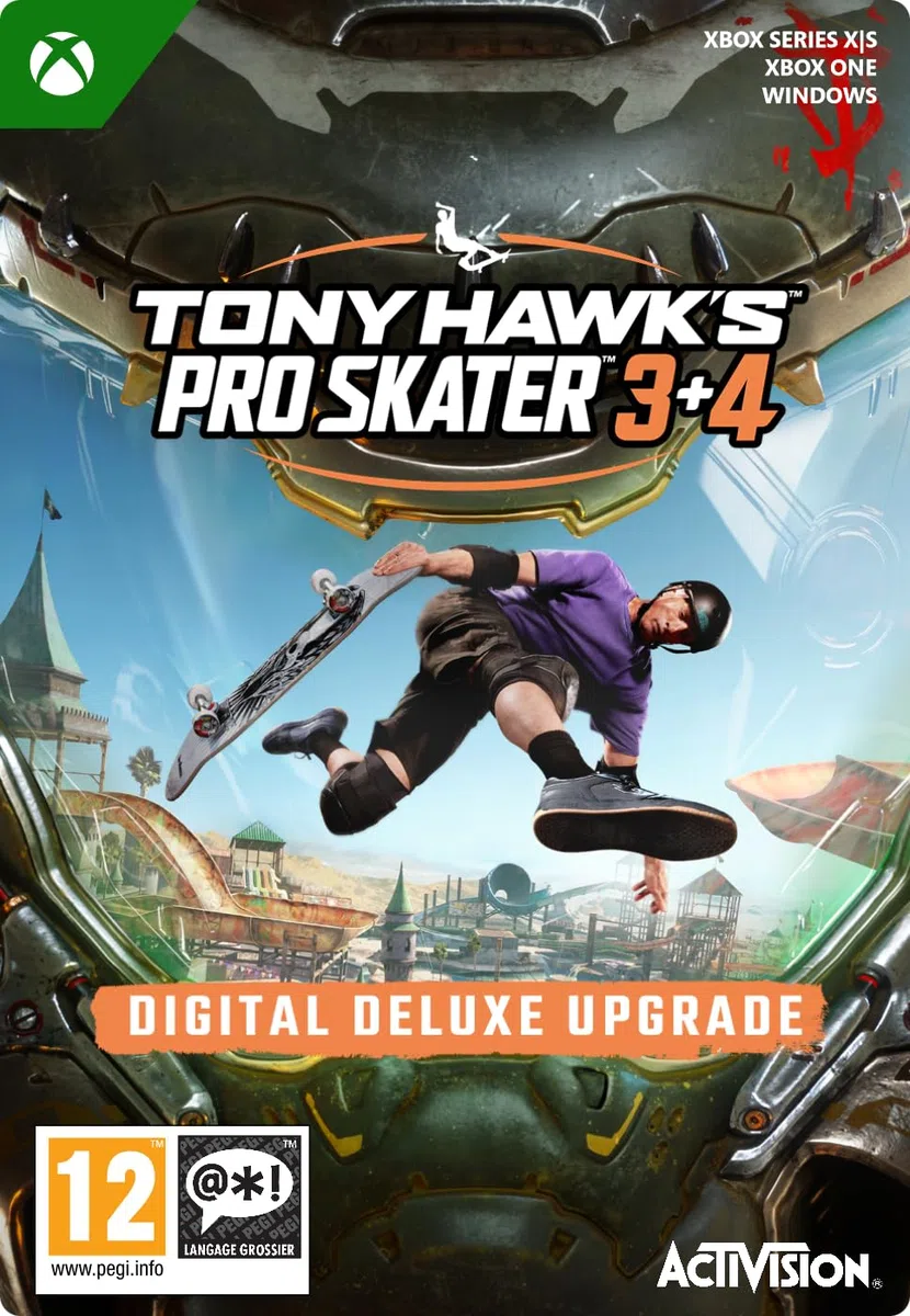 Tony Hawk's Pro Skater 3 + 4 Digital Deluxe Upgrade │ Xbox One/Series X│S & Windows - Code jeu à télécharger