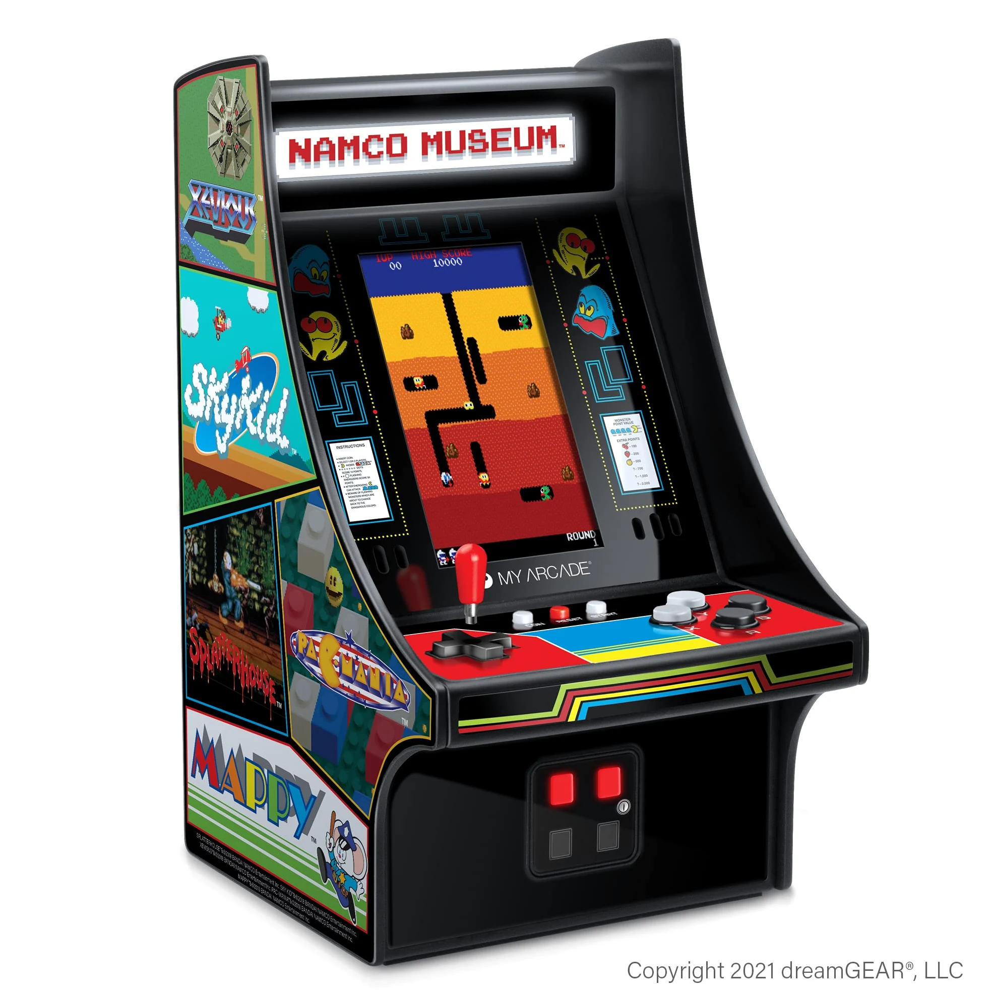 MY ARCADE - Mini Player Bandai Namco Museum Hits - Mini Borne Retro - 20 Jeux en 1