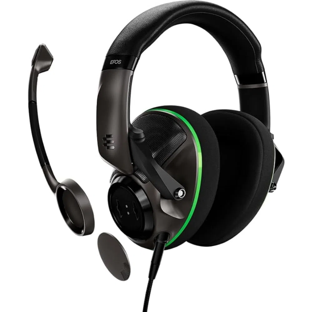 EPOS H3 Xbox Edition Filaire Casque Gaming | Casque Gamer Acoustique Fermée | Conçu pour Xbox Comprend des câbles pour PC, Mac, PS5™, PS4™ et Nintendo™ Switch