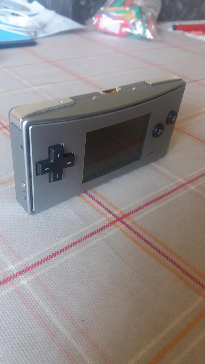 GAME BOY MICRO SILVER GBA*DEL*