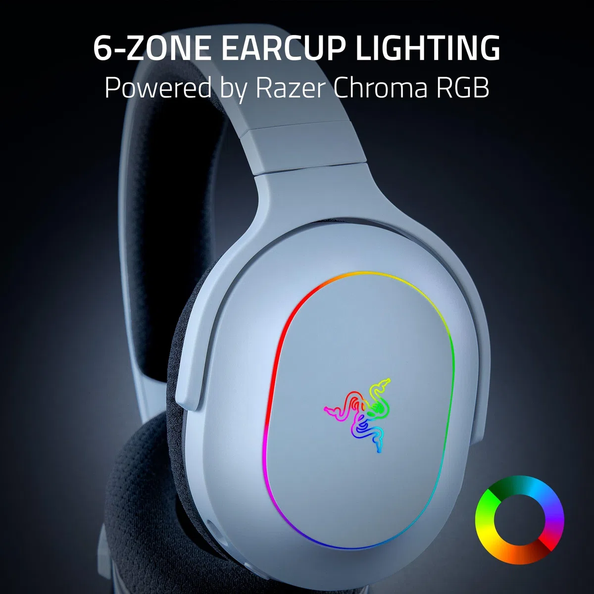 Razer Barracuda X Chroma Casque de Jeu sans Fil : 2,4 GHz sans Fil et Bluetooth – Léger – Chroma RVB – Pilotes de 40 mm – Micro cardioïde – Batterie de 70 Heures – pour PC, Mac, PS5, Switch