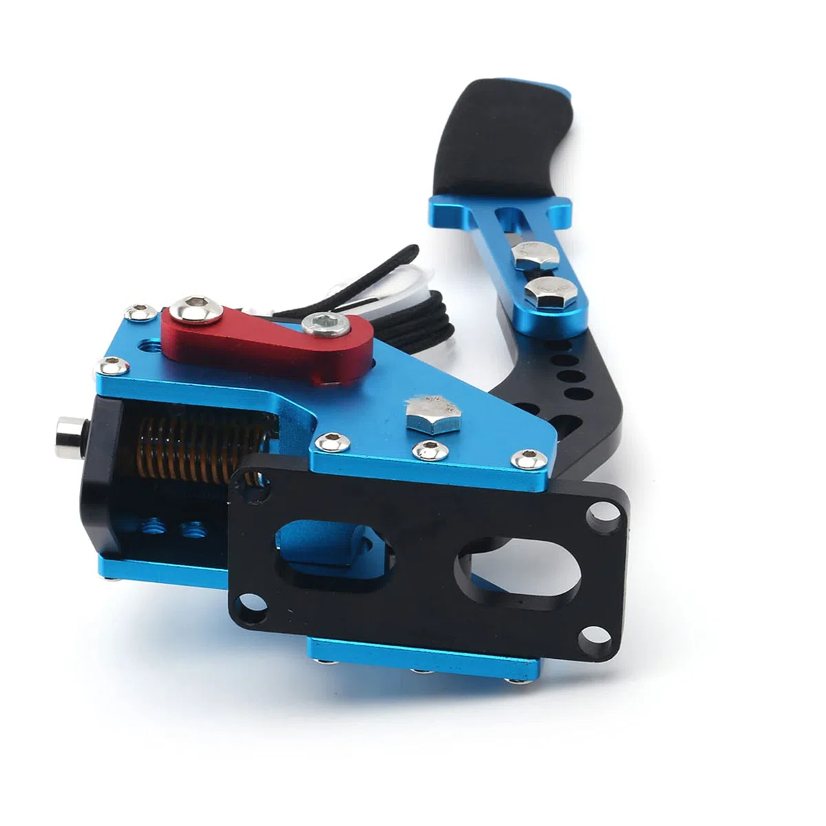 muge racing FANATECOSW LFS DIRT RALLY.2 Frein à main USB 64 bits PC USB avec pince pour jeux de course SIM Logitech G27 G25 G29 T500 T300 FANATECOSW LFS DIRT RALLY.2 Bleu