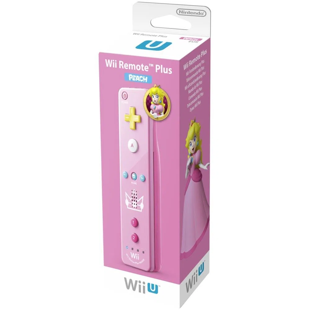Télécommande Wii U Plus 'Princess Peach' - rose