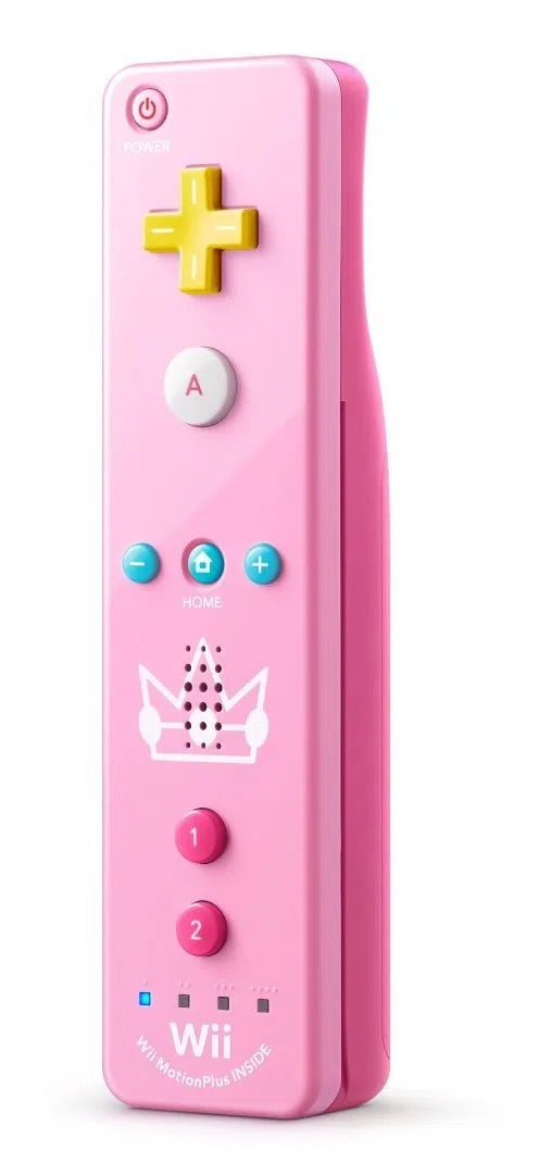 Télécommande Wii U Plus 'Princess Peach' - rose