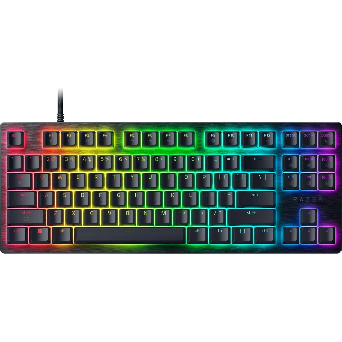 Razer Huntsman V3 HE Magnetic Tenkeyless 8 KHz - Clavier Gaming e-Sport magnétique avec Effet Hall - Snap Tap - HyperPolling 8 000 Hz - Priorité Double Frappe - PC | Clavier QWERTY US