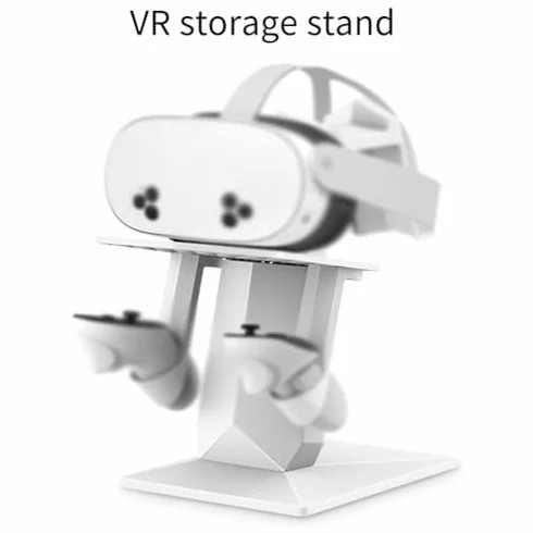 Support de casque VR | Affichage et organisateur peu encombrant pour Meta Quest 2 3 Pro, PSVR et équipement de réalité virtuelle