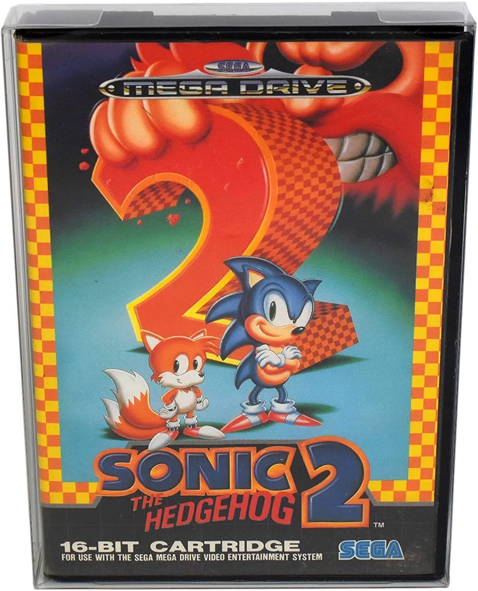 Link-e : 10 X Boitier de Protection Plastique pour Boite de Jeu Compatible avec Console SEGA Megadrive - Genesis et Master System