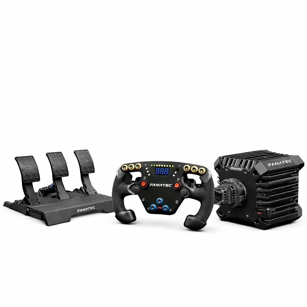 Fanatec ClubSport F1 Esports V2 + CSL Elite Pedals V2 + CSL DD QR2 Wheel Base