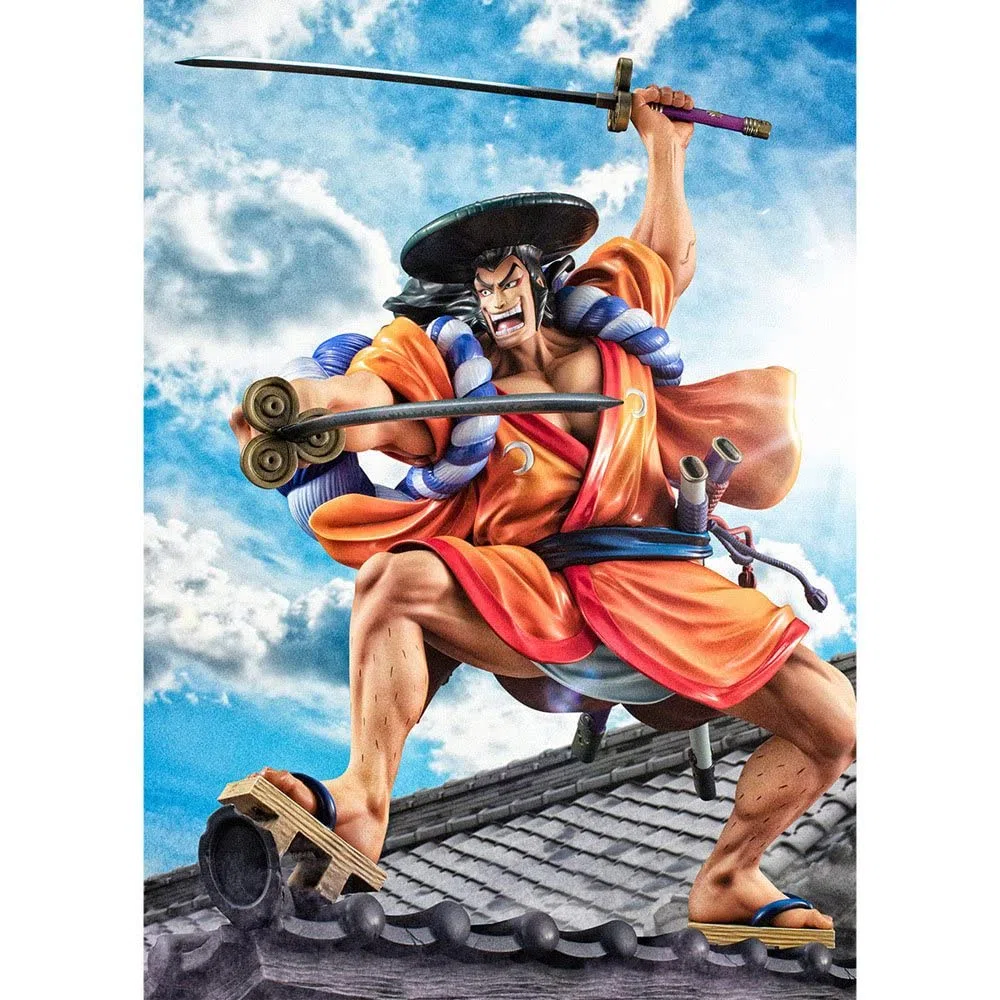 MEGAHOUSE Figura One Piece Portrait of Pirates KOZUKI ODEN 27CM