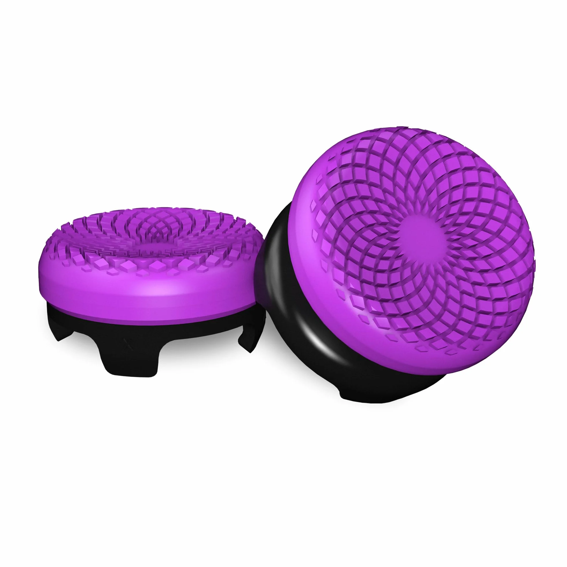 KontrolFreek FPS Freek Frenzy Grips pour Manette PS5 | 1 Rehausseur Haut & 1 Milieu pour PS5 & PS4 | Plus de Précision & Contrôle FPS | Violet