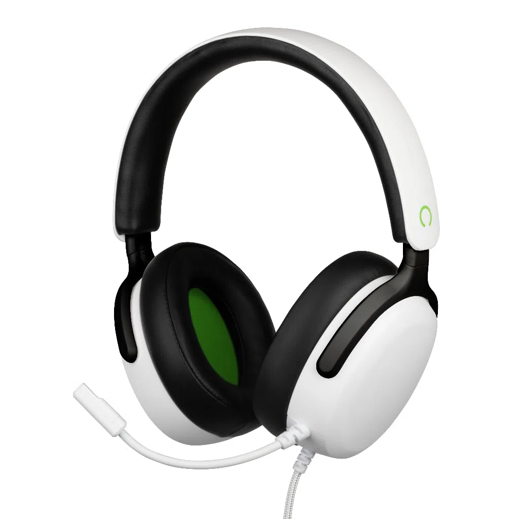 Konix Casque Gaming Circum-aural Filaire Nexus Xbox One et Series X|S - Haut-parleurs 40 mm - Microphone - Connexion Jack 3.5 mm - Câble 1,5 m - Blanc