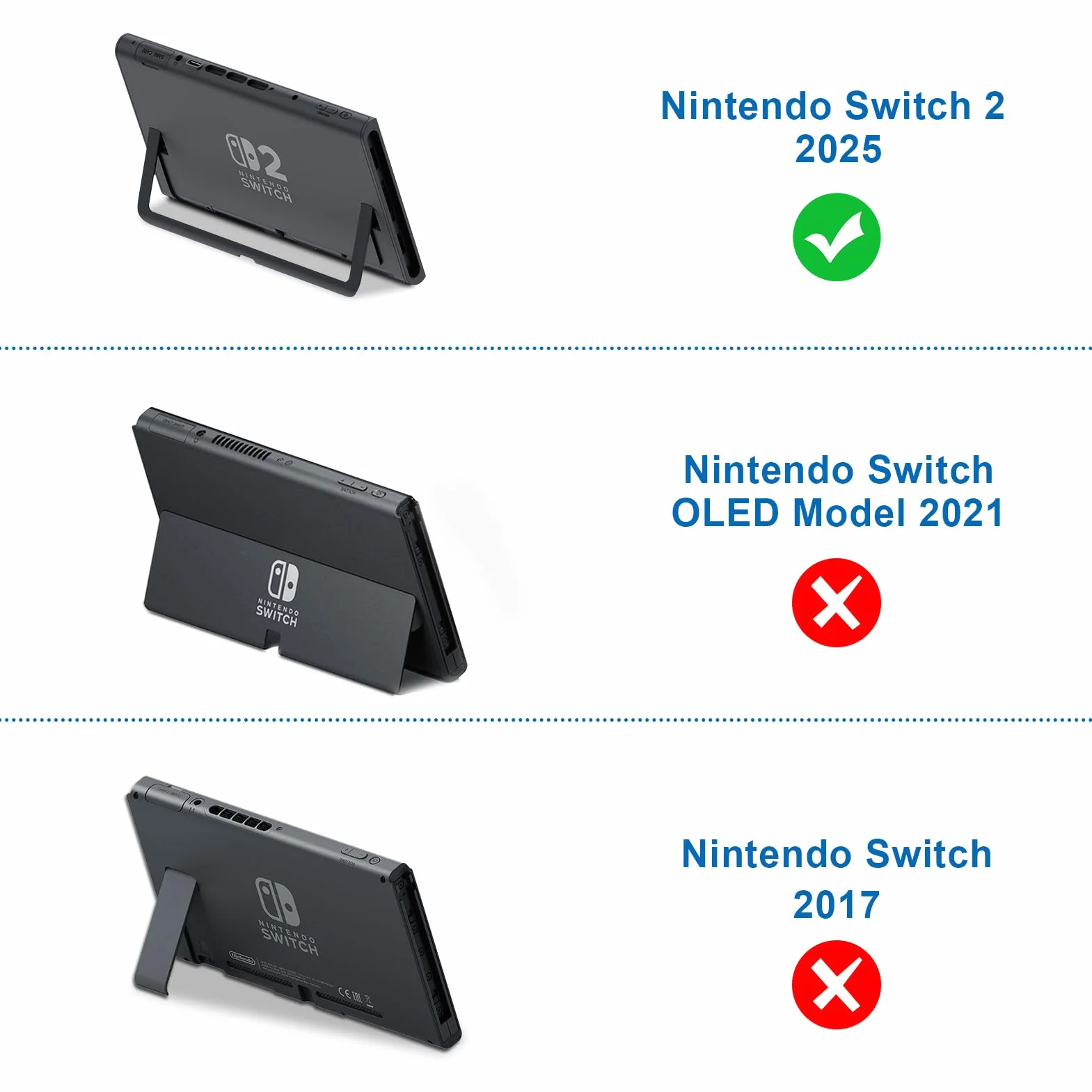 FINTIE Étui pour Nintendo Switch 2 (2025) + Verre Trempé (2 Pièces) - [Antichoc en EVA] Housse de Transport avec Emplacements Cartes de Jeu et Poche Intérieure pour Accessoires, Galaxie