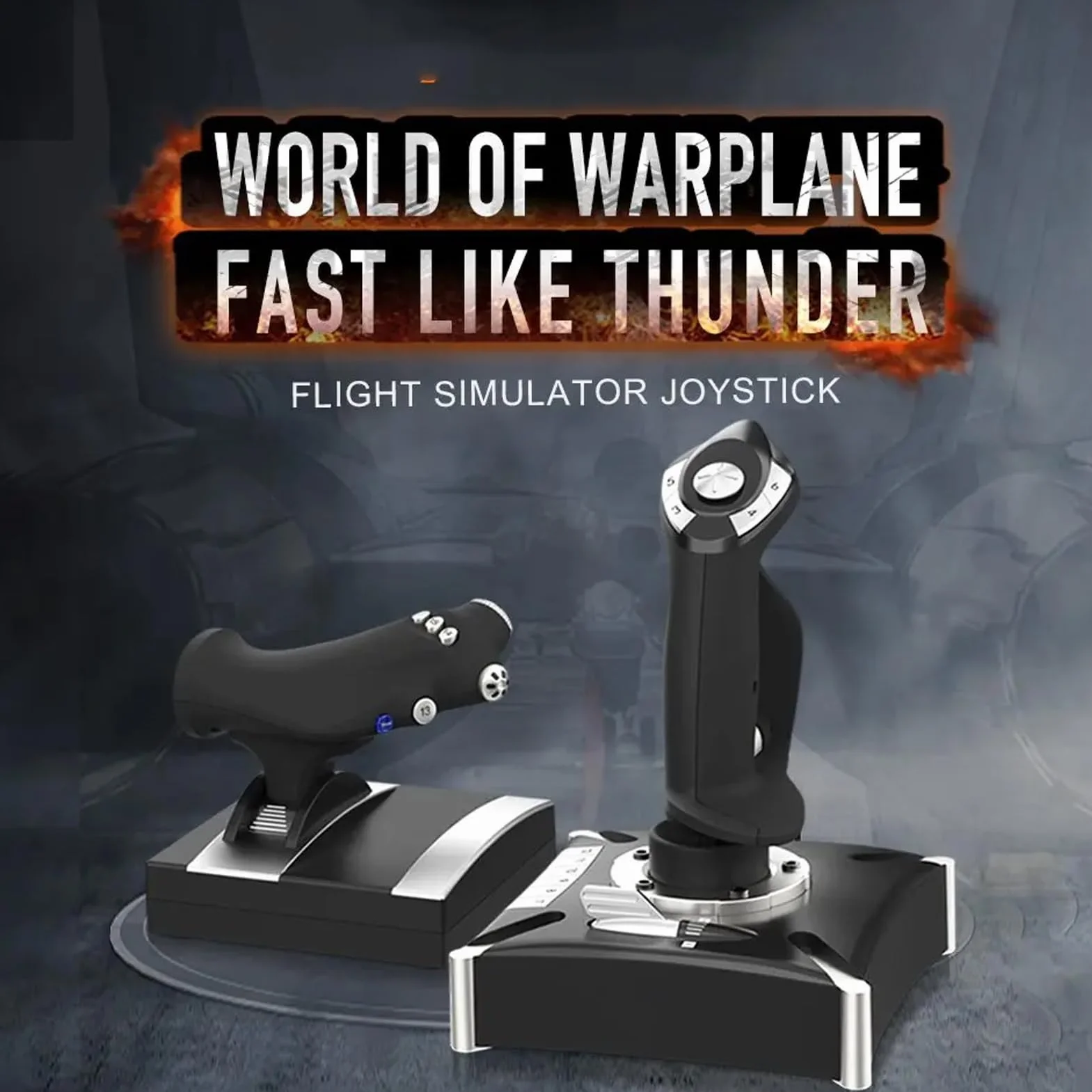 Yctze Joystick de Simulation avec Retour de Vibration pour la Série X S - Contrôle et Configuration Facile
