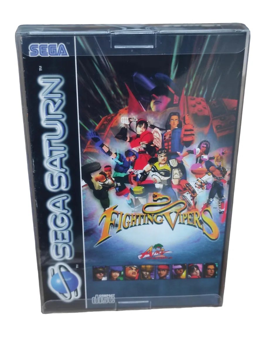 Link-e : 10 X Boitier de Protection en Plastique Compatible avec Boite de Jeu sur Console Sega Saturn