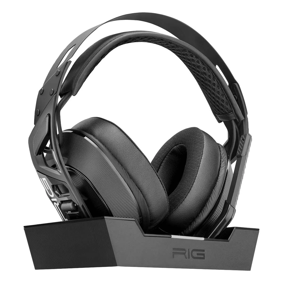 Casque Gaming et sa Station de Base Bluetooth, Connexion de 2,4 GHz autonomie 60 Heures Officiel PlayStation 5 Compatible PC RIG900