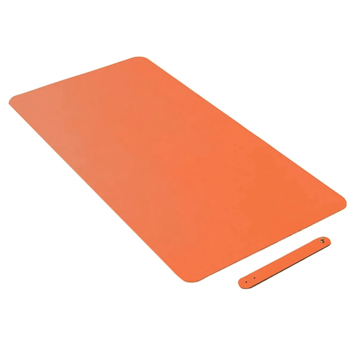 Tapis de Souris Pad de Clavier Jeu Double Face en liège Puce Tapis Bureau Anti-Rayures Cuir pour Les Ordinateurs