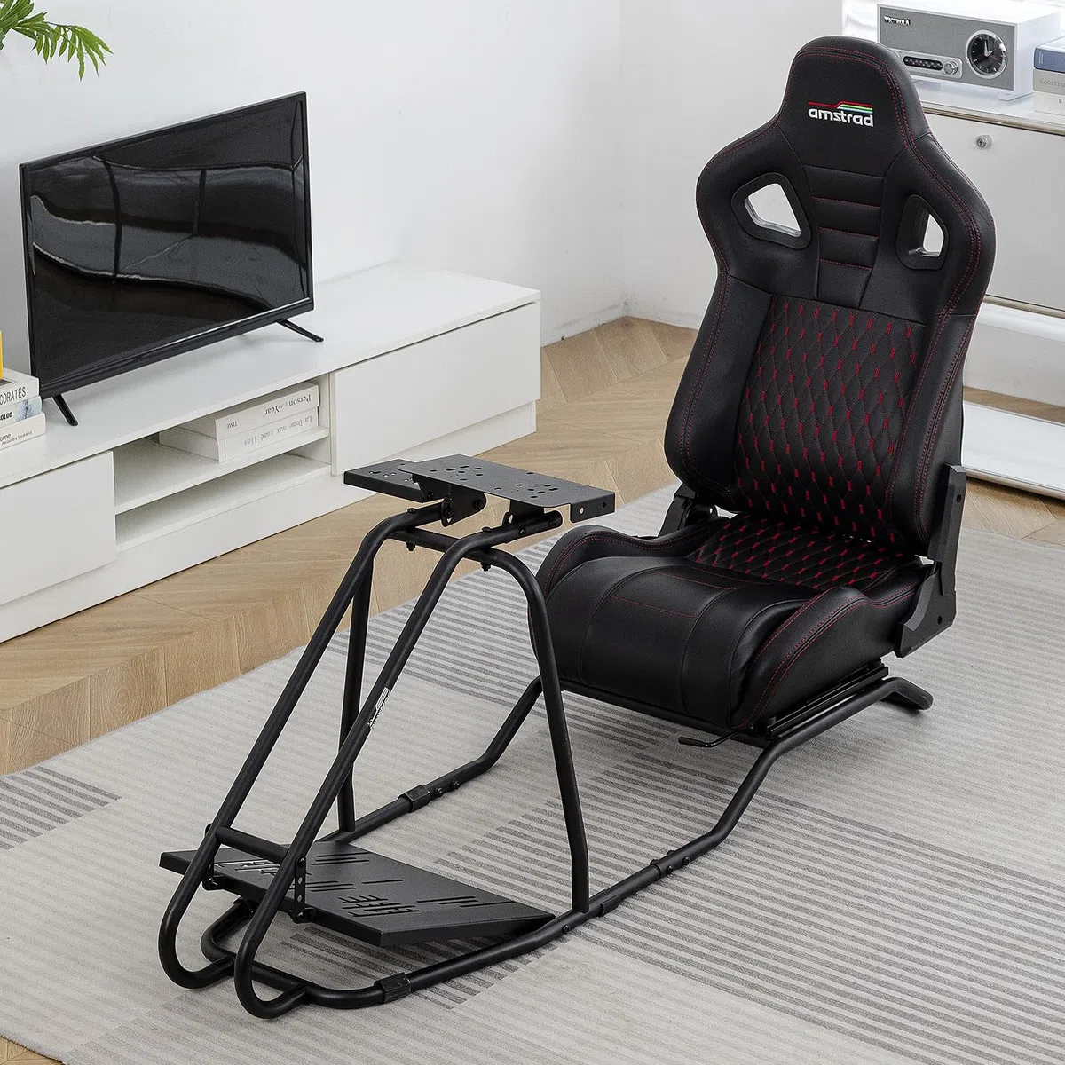 Pack simulateur, siège volant et pédalier RACER PRO pour PC et console