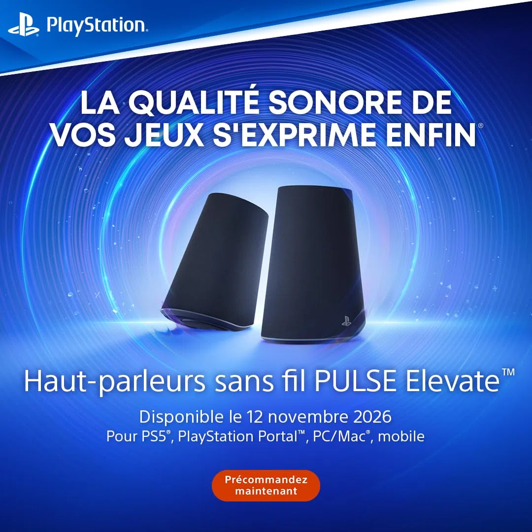 Haut-parleurs sans fil PULSE Elevate - Compatible PS5, PC, Mac et Mobile